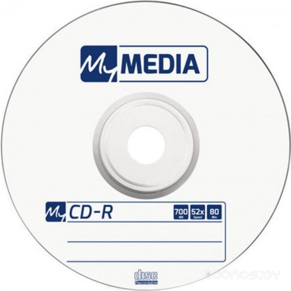 CD-R MyMedia CD-R 700Mb 52x в пленке 50 шт. 69201
