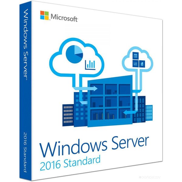 Операционная система Microsoft Windows Svr Std 2016 64Bit Russian 1pk DSP OEI 16 Core