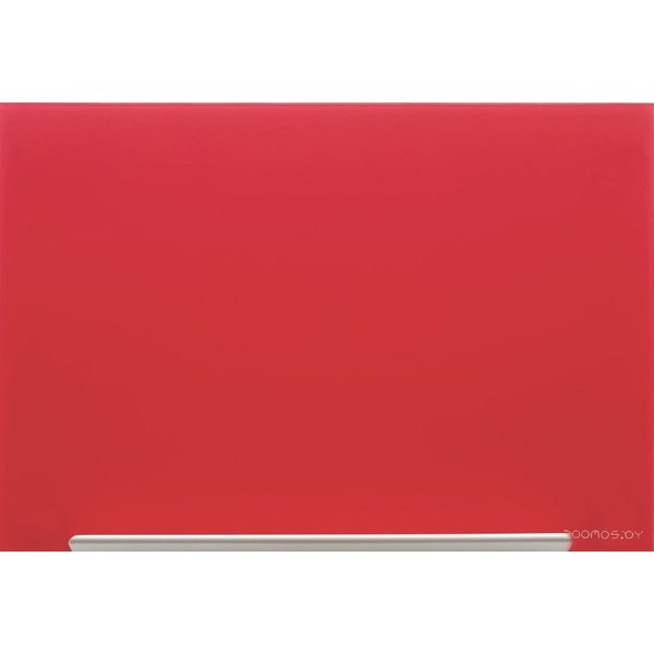Магнитно-маркерная доска Nobo Diamond Glass Board Magnetic 1264x711 (красный)