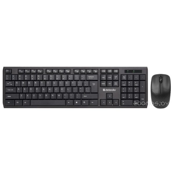 Клавиатура + мышь Defender Harvard C-945 Nano Black USB
