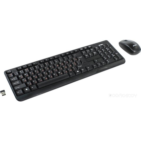 Клавиатура + мышь Sven Comfort 3300 Wireless Black USB