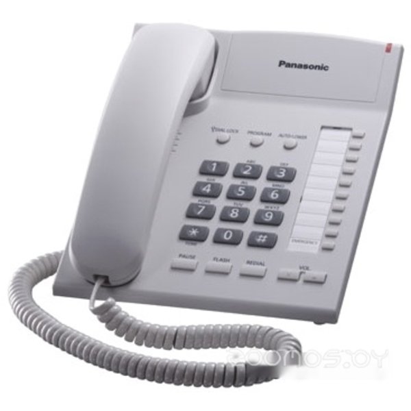 Проводной телефон Panasonic KX-TS2382RUW (белый)
