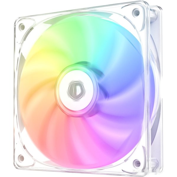 Вентилятор для корпуса ID-COOLING Crystal 120 White ARGB