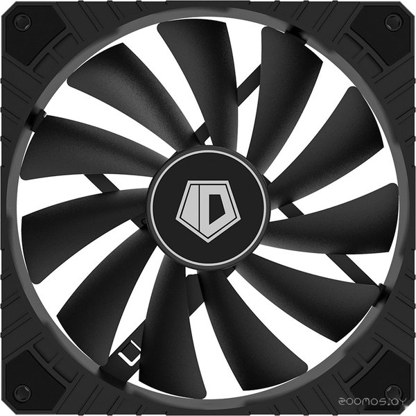 Вентилятор для корпуса ID-COOLING WF-14025-XT (черный)