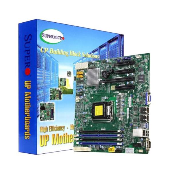 Материнская плата Supermicro X11SSM-F mATX LGA 1151, Retail, MBD-X11SSM-F-O