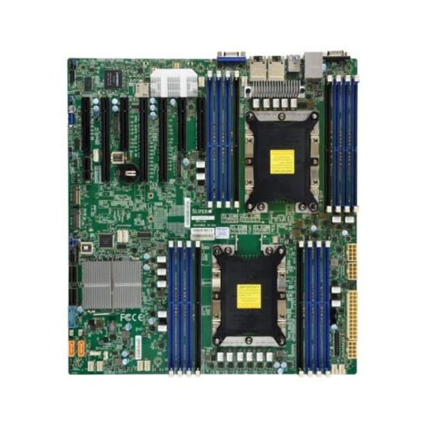 Материнская плата Supermicro X11DPH-T E-ATX LGA 3647, Retail, MBD-X11DPH-T-O