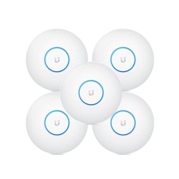 Комплект точек доступа UBIQUITI UniFi AC Pro AP 2.4/5 ГГц, 1300Mb/s, (5шт.) UAP-AC-PRO-5