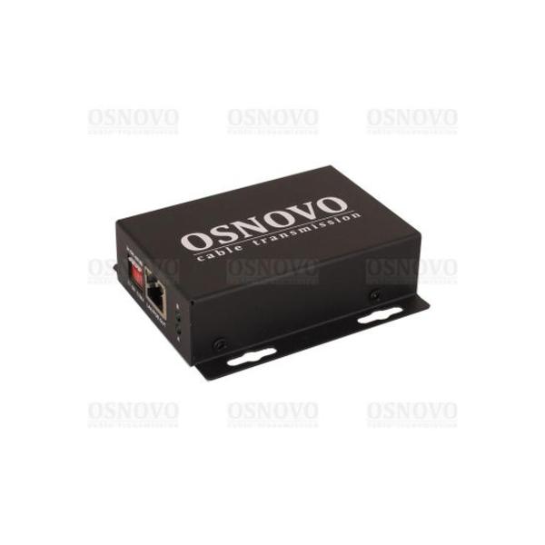 E-PoE удлинитель OSNOVO E-PoE/1A 10M/100M Fast Ethernet на 400м (до 30W).Увеличение расстояния передачи данных + питание на 100м (В режиме "S" - до 400м)