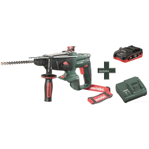 Перфоратор Metabo T03320 КНA 18 LTX + LiHD аккумулятор 3,5 Ач + зарядное ASC 55