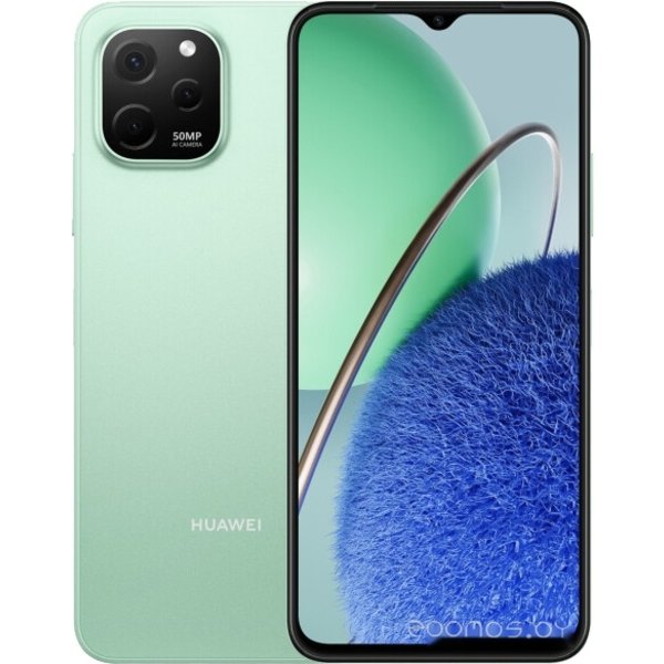 Смартфон Huawei Nova Y61 EVE-LX9N 6GB/64GB с NFC (мятный зеленый)