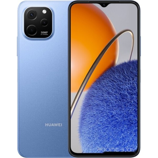 Смартфон Huawei Nova Y61 EVE-LX9N 6GB/64GB с NFC (сапфировый синий)