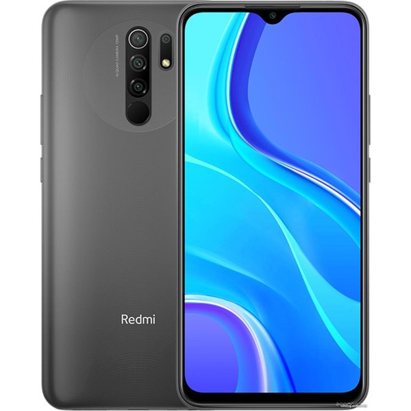 Смартфон Xiaomi Redmi 9 3GB/32GB международная версия без NFC (серый)
