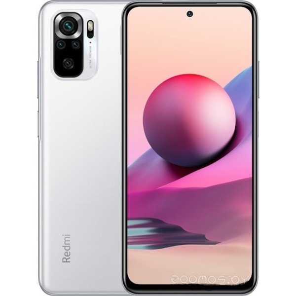 Смартфон Xiaomi Redmi Note 10S 6GB/128GB NFC (Pebble White)