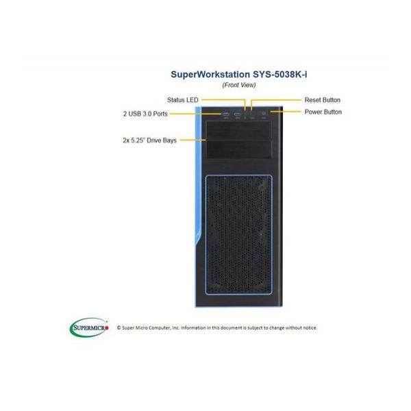 Серверная платформа Supermicro SYS-5038K-I