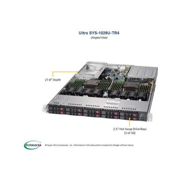 Серверная платформа Supermicro SYS-1029U-TR4