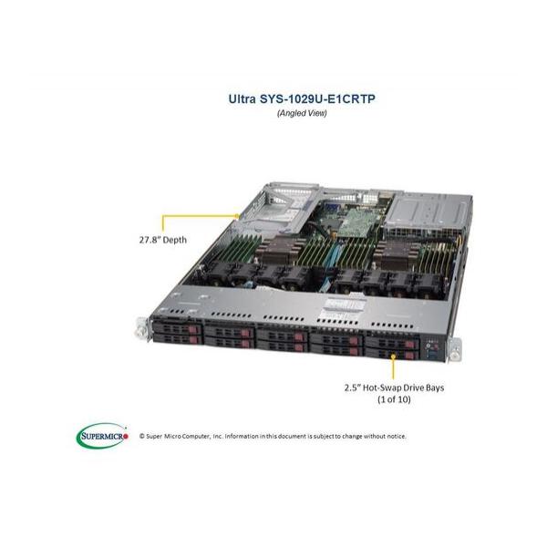 Серверная платформа Supermicro SYS-1029U-E1CRTP