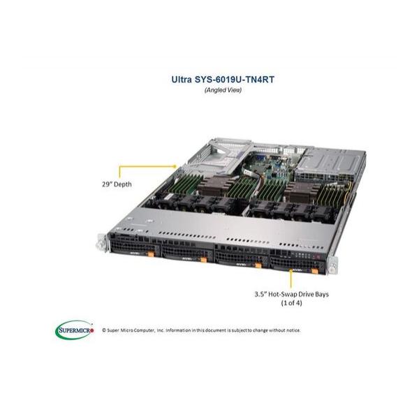 Серверная платформа Supermicro SYS-6019U-TN4RT