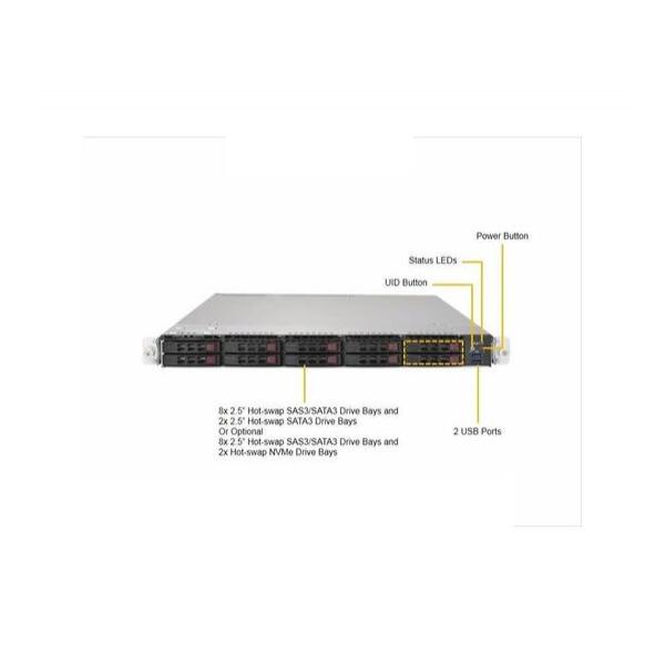 Серверная платформа Supermicro SYS-1028UX-LL1-B8