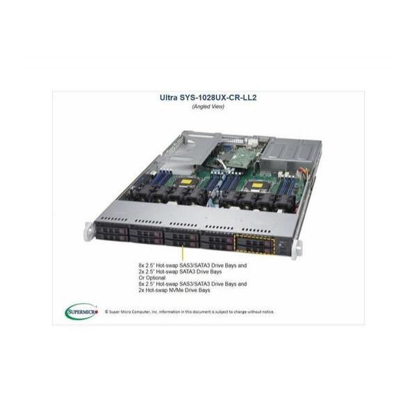 Серверная платформа Supermicro SYS-1028UX-CR-LL2