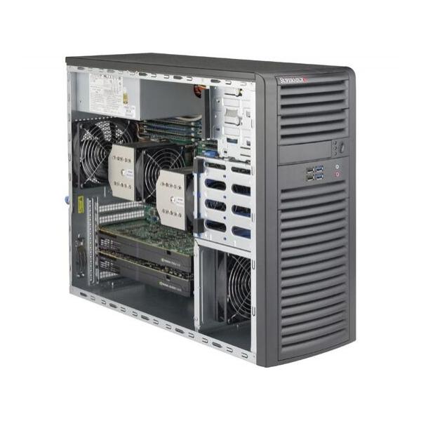 Серверная платформа Supermicro SuperWorkstation 7038A-I 4x3.5" Tower 5U, SYS-7038A-I