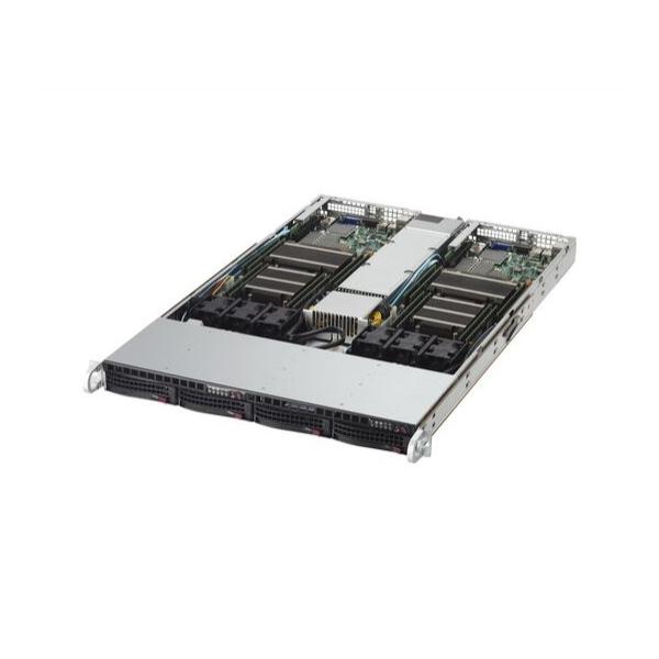 Серверная платформа Supermicro SuperServer 6018TR-T 4x3.5" 1U, SYS-6018TR-T