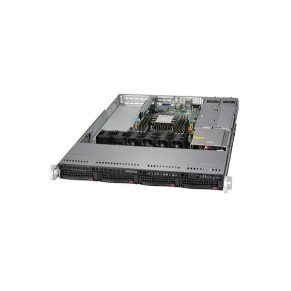 Серверная платформа Supermicro SuperServer 5019P-WTR 4x3.5" 1U, SYS-5019P-WTR