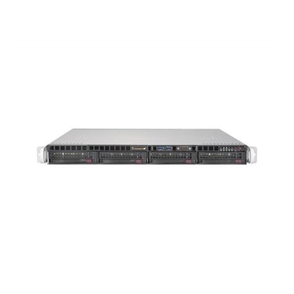 Серверная платформа Supermicro SuperServer 5019S-MR 4x3.5" 1U, SYS-5019S-MR