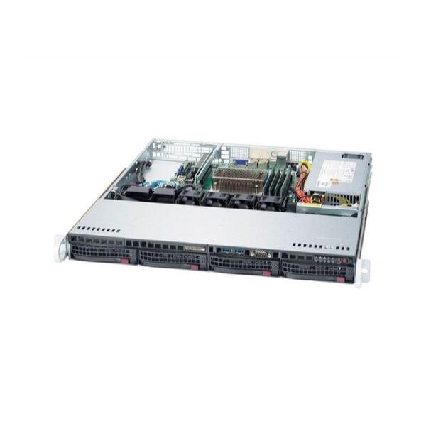 Серверная платформа Supermicro SuperServer 5019S-MT 4x3.5" 1U, SYS-5019S-MT