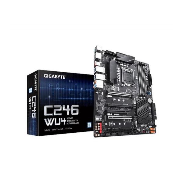 Материнская плата Gigabyte C246-WU4 ATX LGA 1151v2, C246-WU4