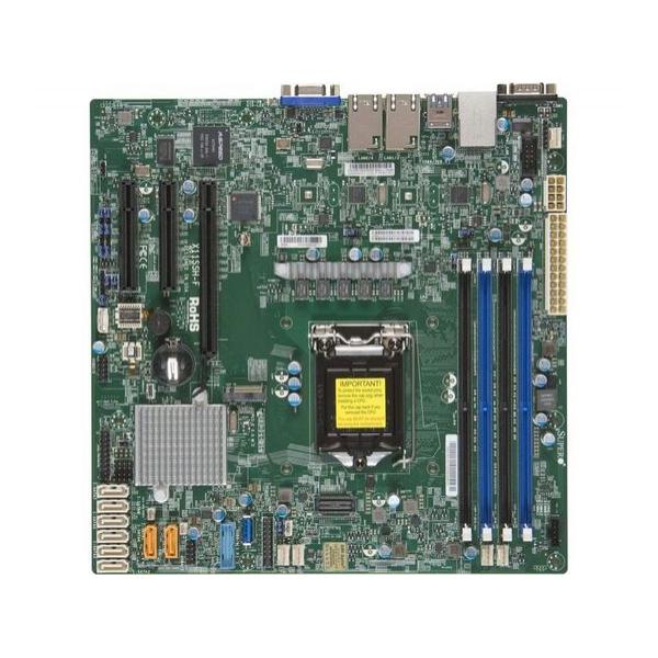 Материнская плата Supermicro X11SSH-F mATX LGA 1151, Bulk, MBD-X11SSH-F-B