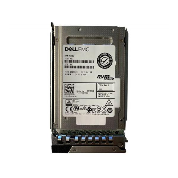 SSD диск для сервера Dell PowerEdge Read Intensive 3.84ТБ 2.5" U.2 NVMe PCIe 3.0 x4 TLC 17C57