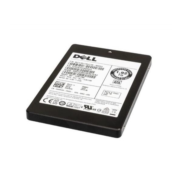 SSD диск для сервера Dell PowerEdge Read Intensive 1.92ТБ 2.5" SATA 6Gb/s TLC VWR2N