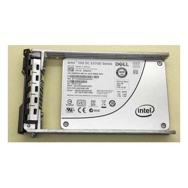 SSD диск для сервера Dell PowerEdge Enterprise 400ГБ 2.5" SATA 6Gb/s MLC 58DVD