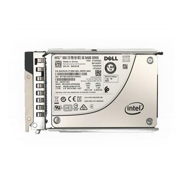 SSD диск для сервера Dell PowerEdge Read Intensive 1.92ТБ 2.5" SATA 6Gb/s TLC XCN15