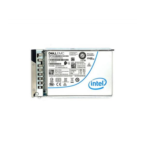 SSD диск для сервера Dell PowerEdge Enterprise 3.2ТБ 2.5" U.2 NVMe PCIe 3.1 x4 TLC 2CN1T