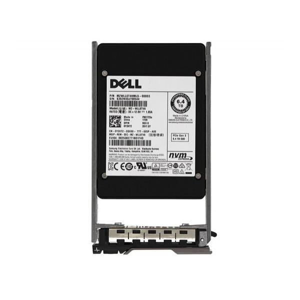 SSD диск для сервера Dell PowerEdge Enterprise 6.4ТБ 2.5" U.2 NVMe PCIe 3.0 x4 Y3XT2