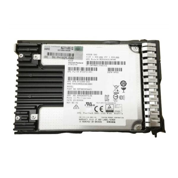 SSD диск для сервера HPE ProLiant Mixed Use 400ГБ 2.5" SAS 12Gb/s 872388-002