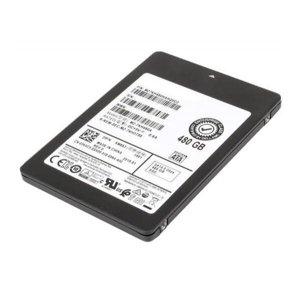 SSD диск для сервера Samsung SM883 480ГБ 2.5" SATA 6Gb/s MLC MZ7KH480HAHQ0D3