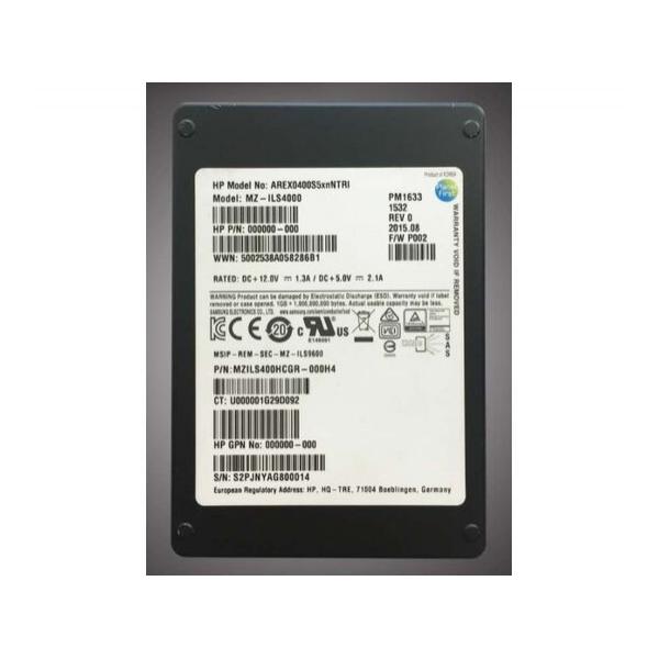 SSD диск для сервера Samsung PM1643 400ГБ 2.5" SAS 12Gb/s TLC MZILS400HCGR-000H4