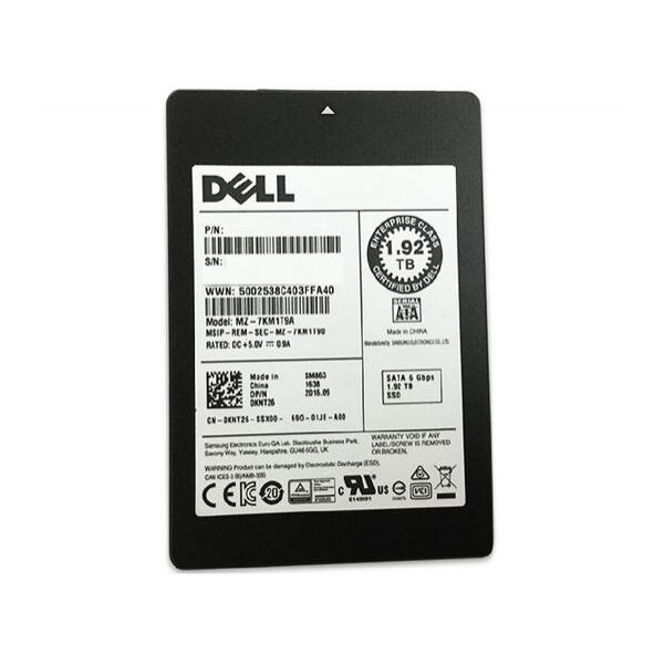 SSD диск для сервера Samsung SM863 1.92ТБ 2.5" SATA 6Gb/s MLC MZ-7KM1T9A