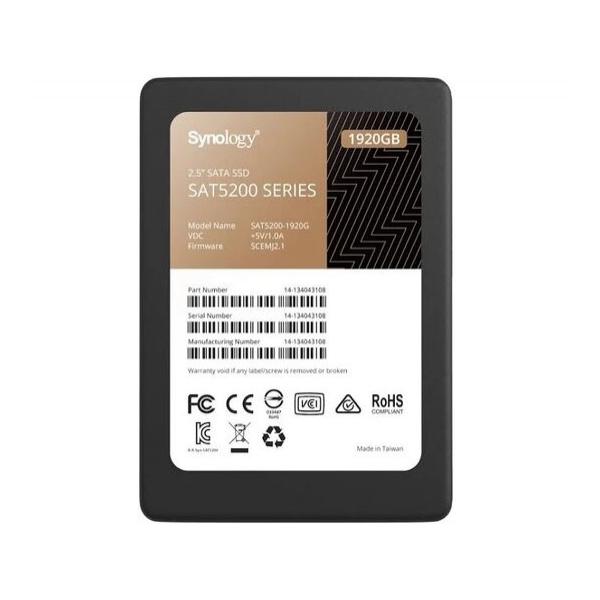 SSD диск для сервера Synology SAT5200 1.92ТБ 2.5" SATA 6Gb/s SAT5200-1920G