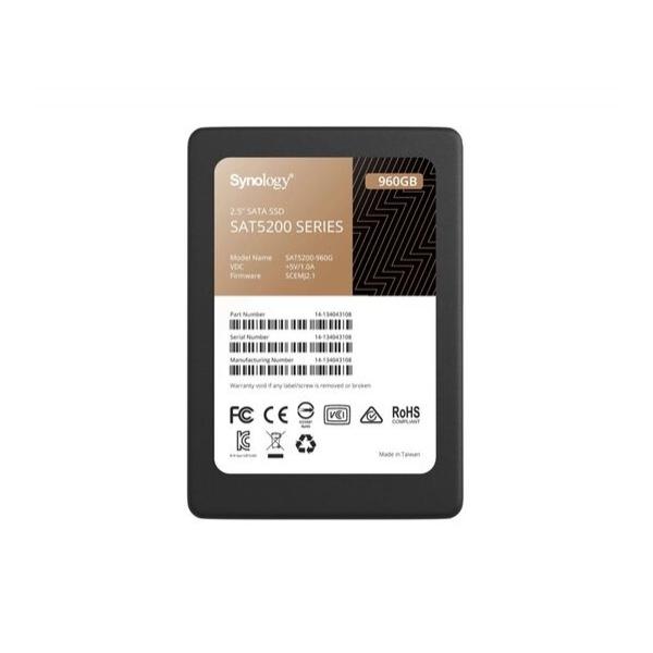 SSD диск для сервера Synology SAT5200 960ГБ 2.5" SATA 6Gb/s SAT5200-960G