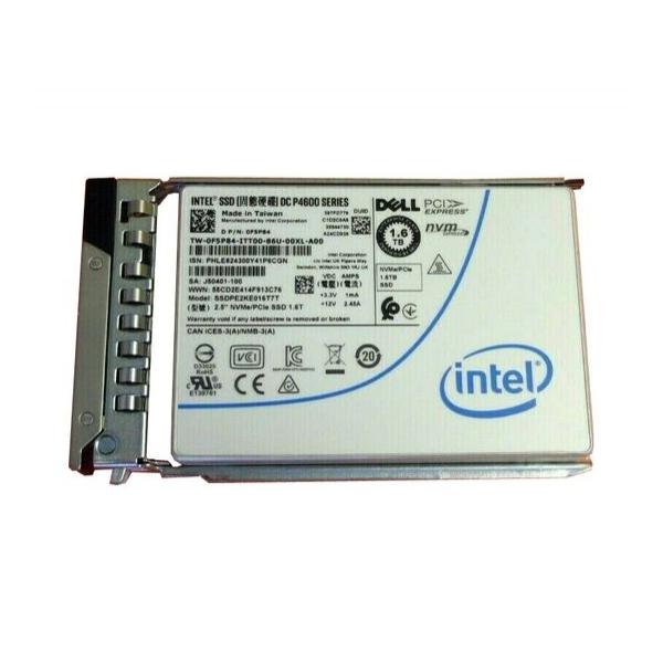 SSD диск для сервера Dell PowerEdge Read Intensive 1.6ТБ 2.5" U.2 NVMe PCIe 3.1 x4 TLC F5P84