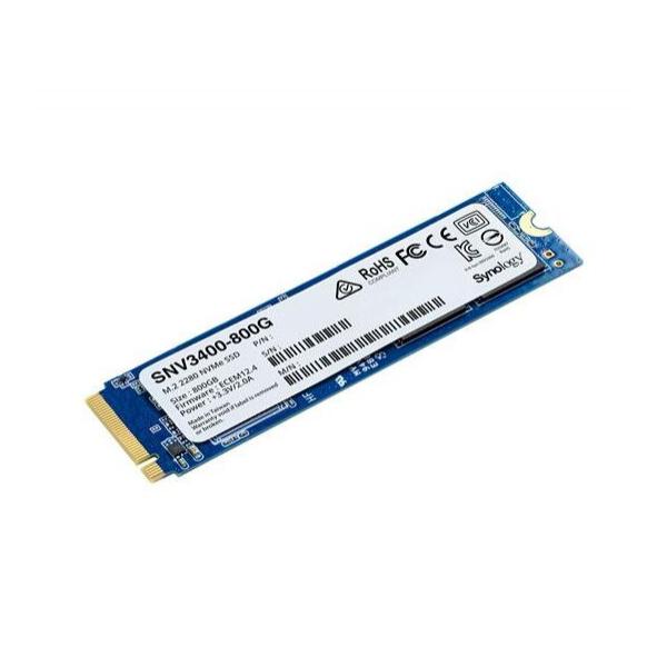 SSD диск для сервера Synology SNV3400 800ГБ M.2 NVMe PCIe 3.0 x4 SNV3400-800G