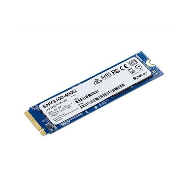 SSD диск для сервера Synology SNV3400 400ГБ M.2 NVMe PCIe 3.0 x4 SNV3400-400G