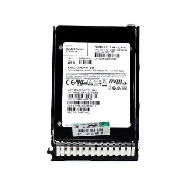 SSD диск для сервера Samsung PM1725b 1.6ТБ 2.5" U.2 NVMe PCIe 3.0 x4 TLC MZWLL1T6HAJQ-000H3