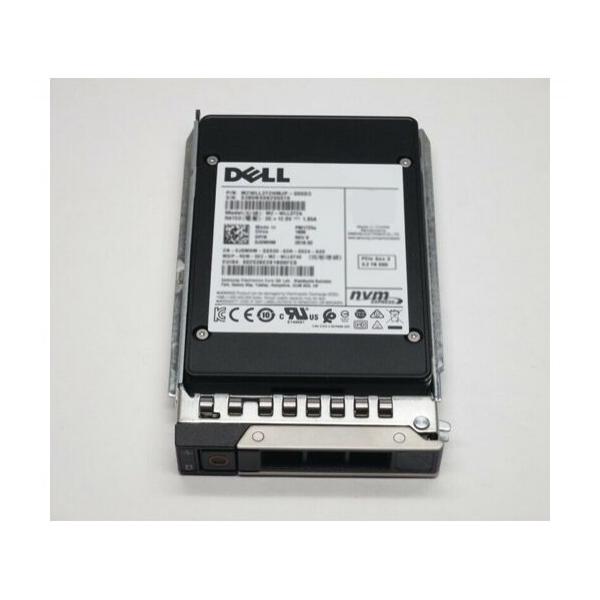 SSD диск для сервера Dell PowerEdge Mixed Use 6.4ТБ 2.5" U.2 NVMe PCIe 3.0 x4 401-ABFL