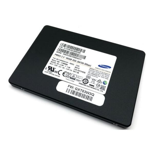 SSD диск для сервера Samsung PM863a 960ГБ 2.5" SATA 6Gb/s TLC MZ-7LM9600