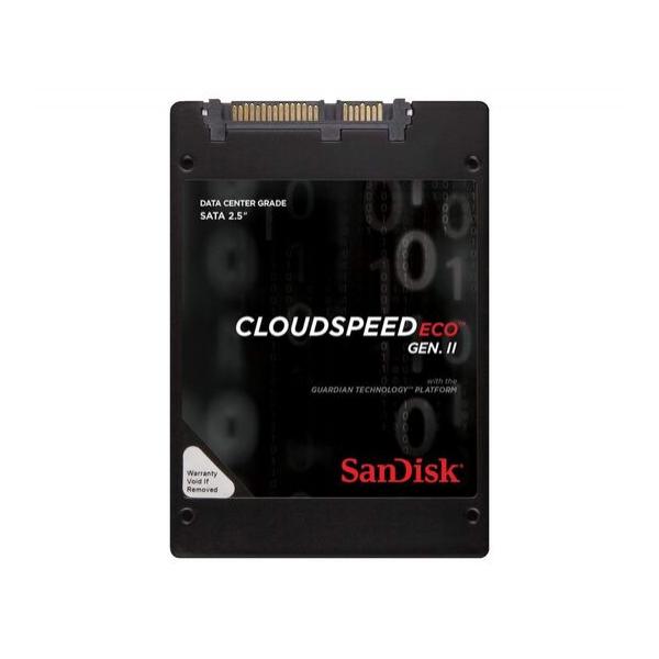 SSD диск для сервера SanDisk CloudSpeed Eco 960ГБ 2.5" SATA 6Gb/s MLC SDLF1DAR-960G-1JA2