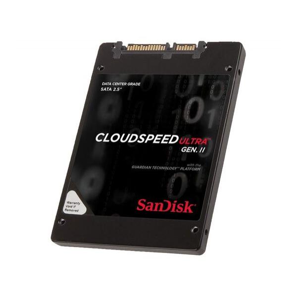 SSD диск для сервера SanDisk CloudSpeed Ultra 400ГБ 2.5" SATA 6Gb/s MLC SDLF1DAM-400G-1JA2